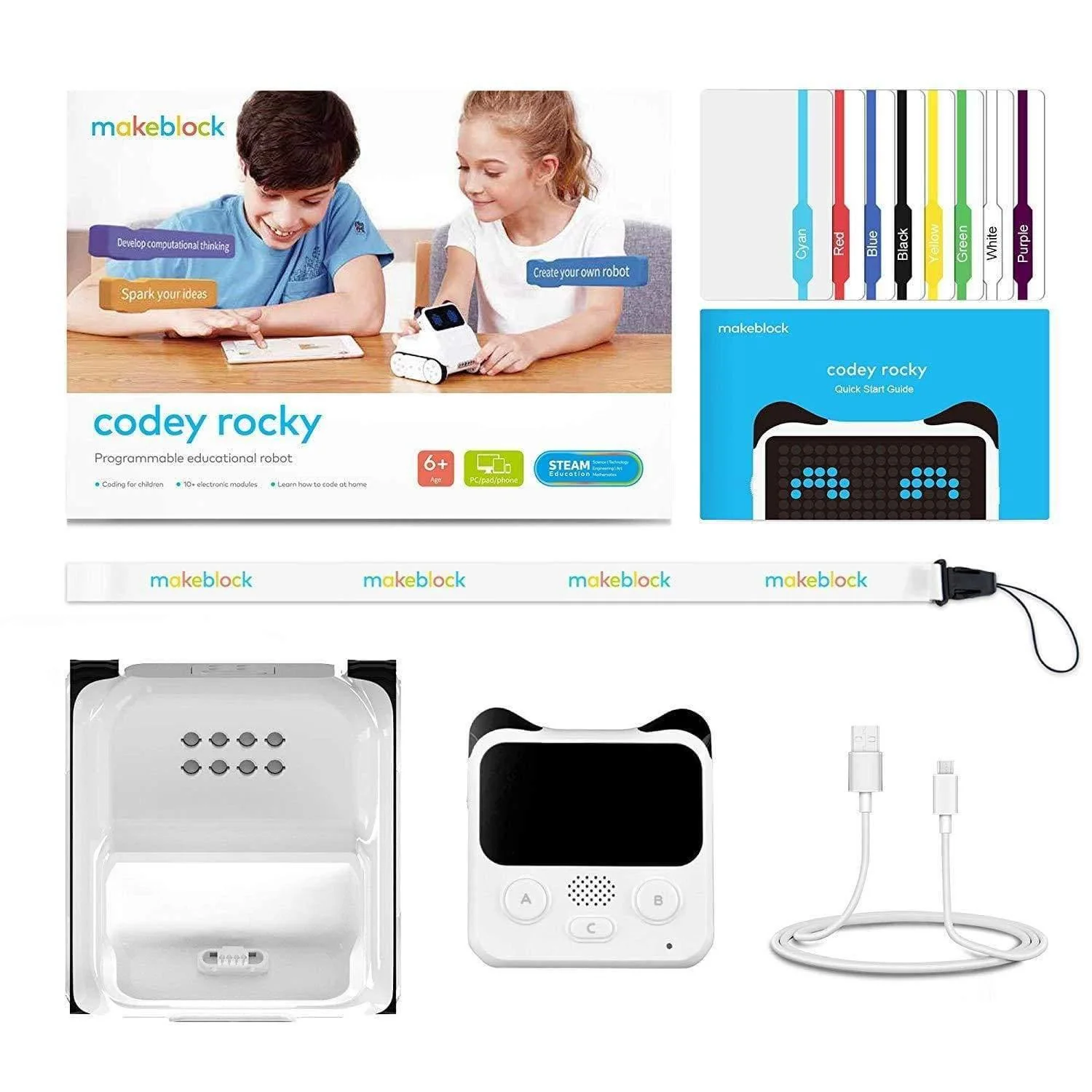 Makeblock Codey Rocky: Smart Robot Toy for Interactive Playing and Learning - Image 13