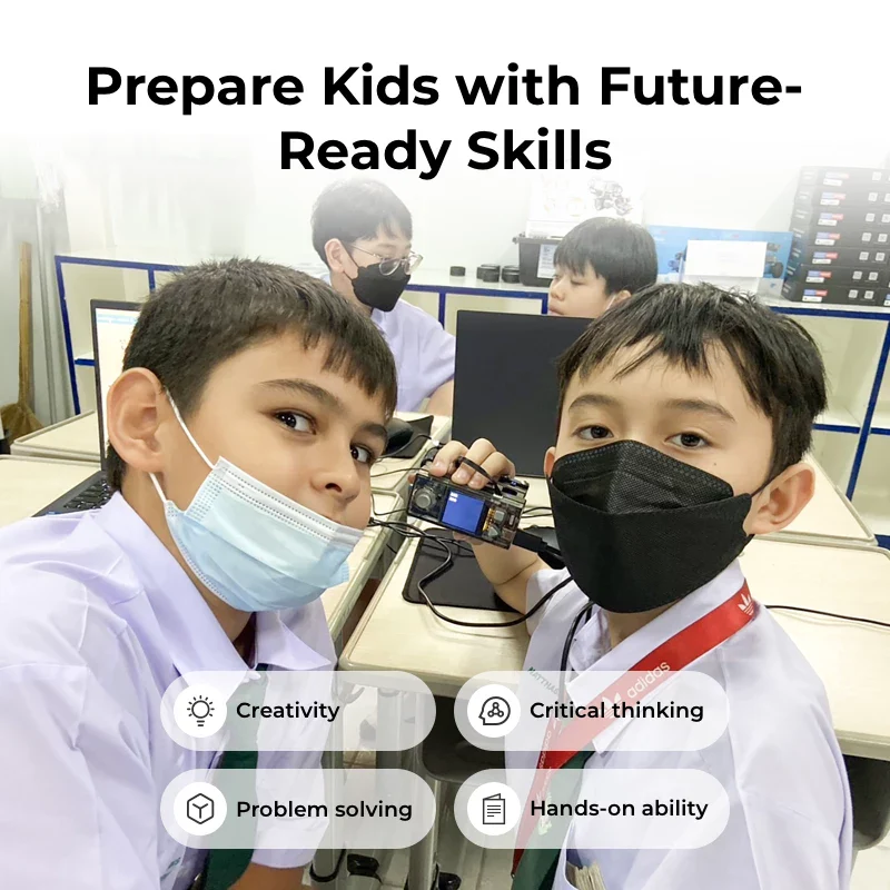 Makeblock CyberPi: Educational Electronics Kits for Beginners to Learn Programming - Image 13