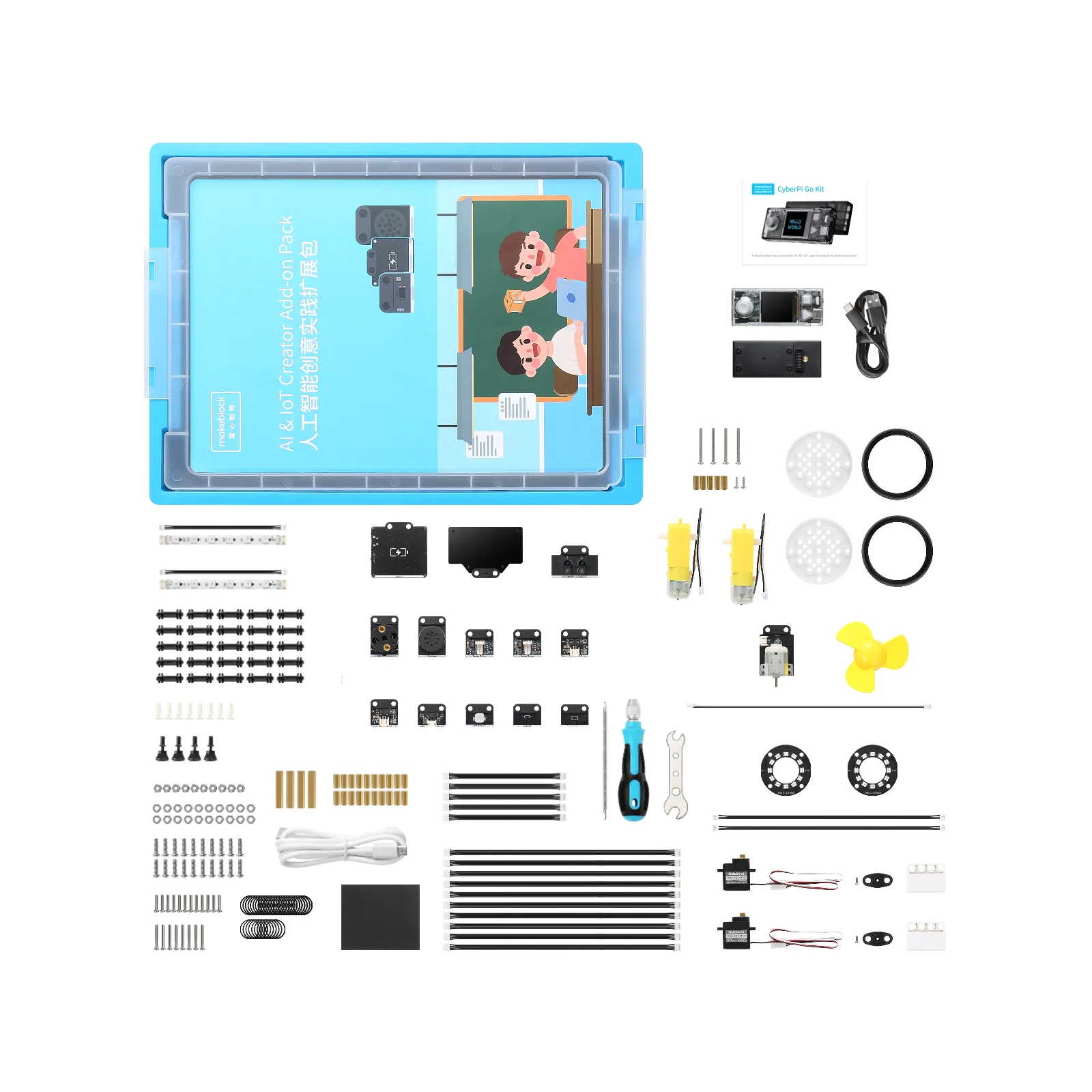 Makeblock CyberPi: Educational Electronics Kits for Beginners to Learn Programming - Image 16