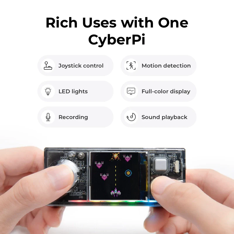 Makeblock CyberPi: Educational Electronics Kits for Beginners to Learn Programming - Image 4