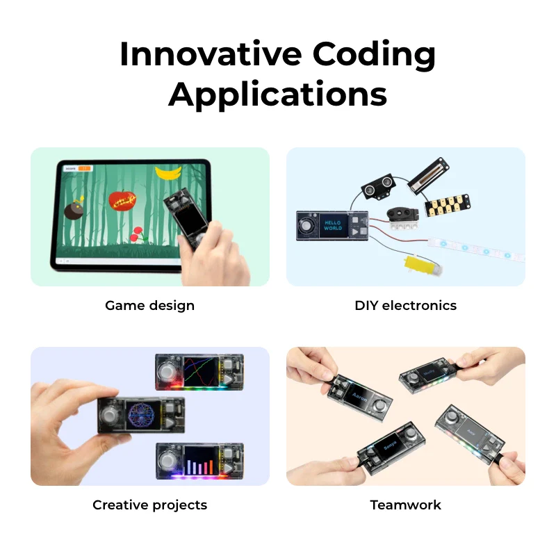 Makeblock CyberPi: Educational Electronics Kits for Beginners to Learn Programming - Image 6