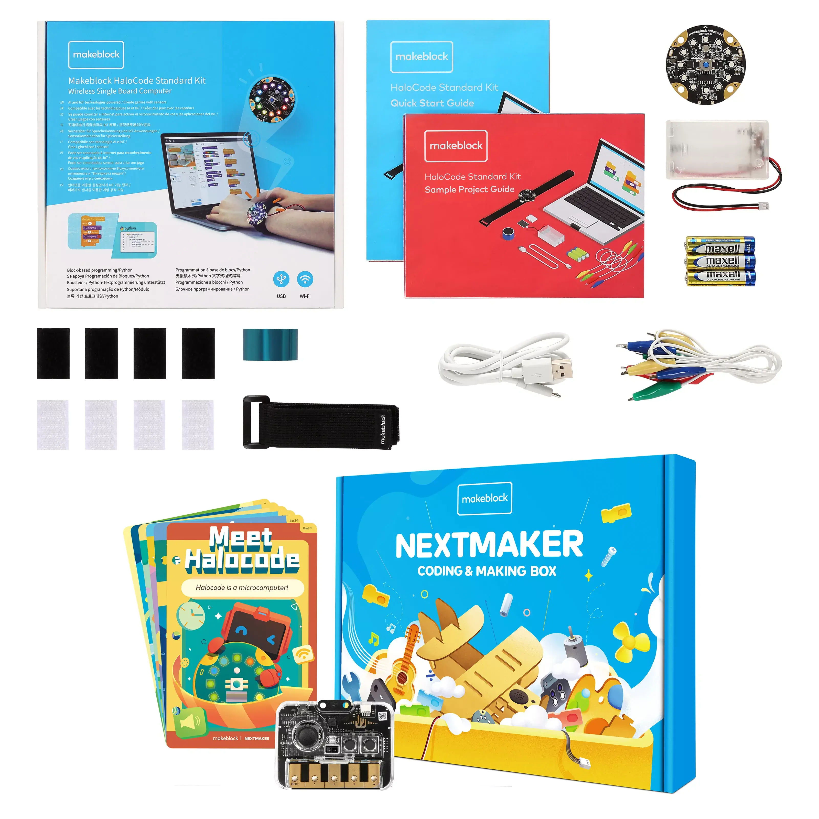 Makeblock HaloCode: Wireless Single Board Computer for Beginners to Learn Programming - Image 10