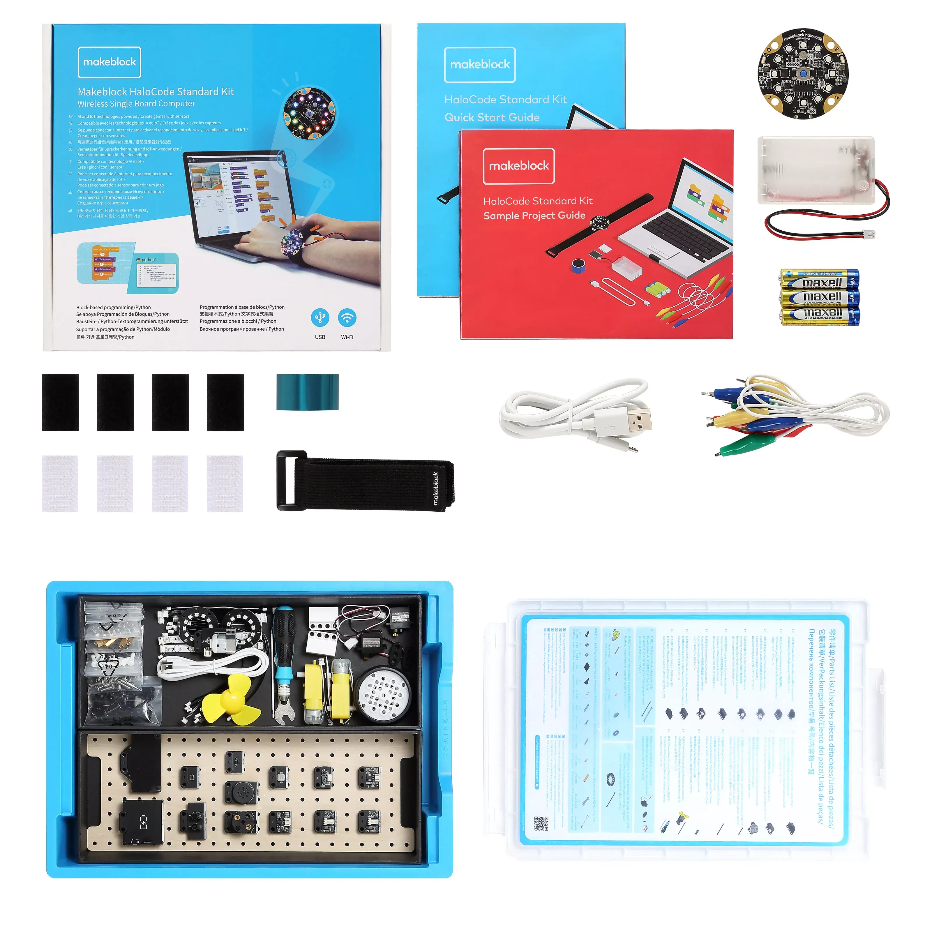 Makeblock HaloCode: Wireless Single Board Computer for Beginners to Learn Programming - Image 11