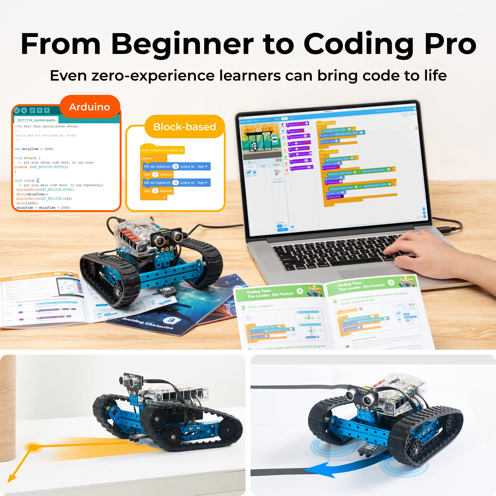 Makeblock mBot Ranger: 3-in-1 Robotics Kit for Building Robots from Scratch - Image 6
