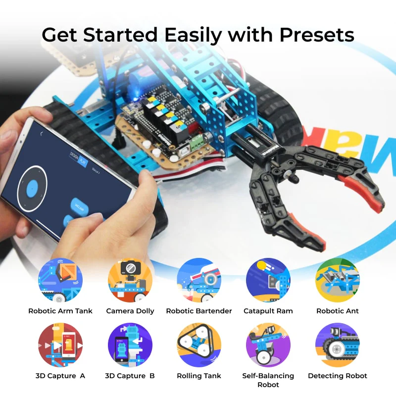 Makeblock mBot Ultimate: 10-in-1 Robot Building Kit for Students - Image 6