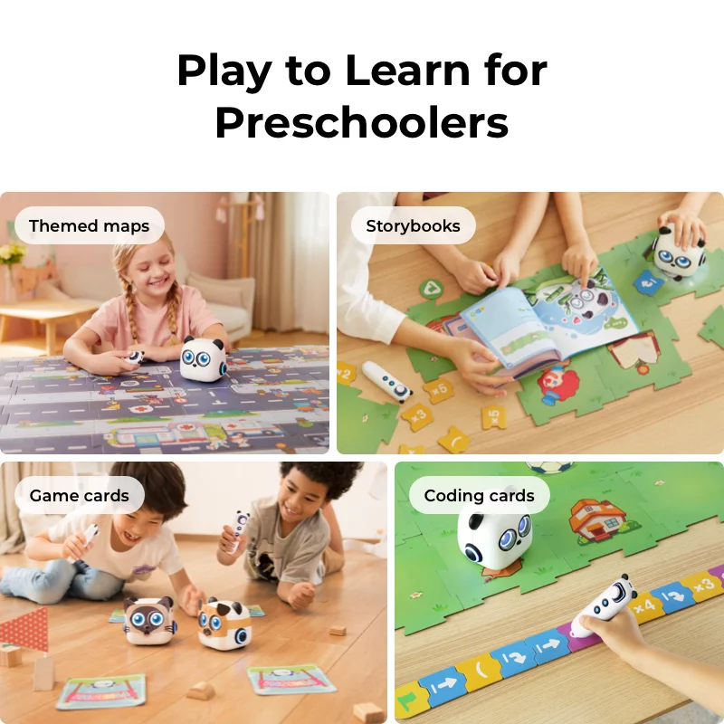 Makeblock mTiny: Smart Panda Robot for Preschoolers to Learn Coding, Music, Math, and Language. - Image 3