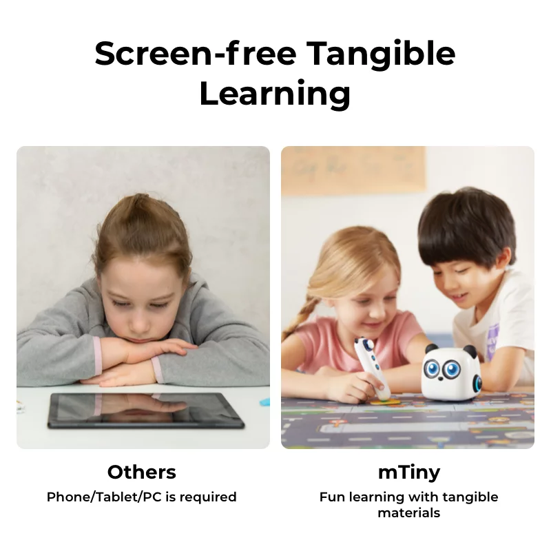 Makeblock mTiny: Smart Panda Robot for Preschoolers to Learn Coding, Music, Math, and Language. - Image 5
