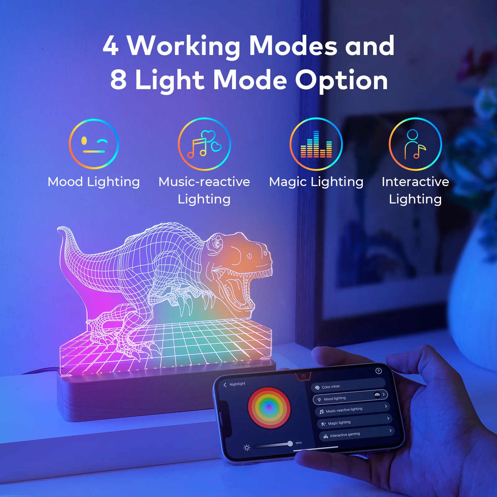 Makeblock xLight: Night Lights with Interactive Programmable Controller - Image 4