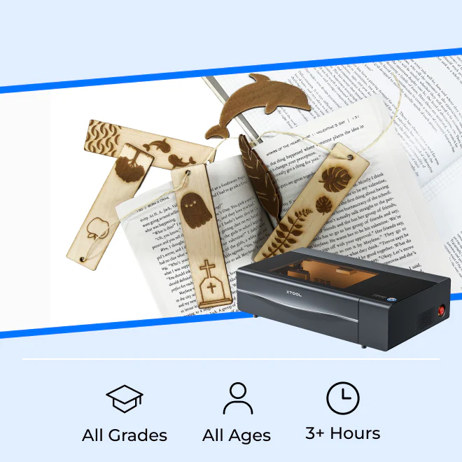 DIY Bookmarks with xTool P2