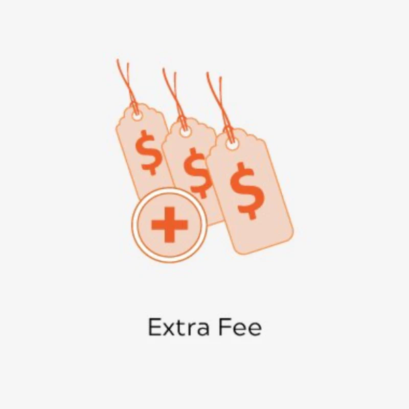 Extra Fee & Accessory Purchase